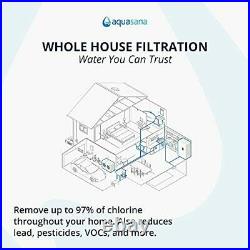 Aquasana Rhino Pro Kit Whole House Water Filter System Installation Kit with