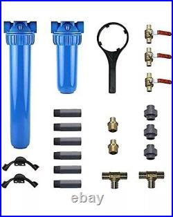 Aquasana Rhino Pro Whole House Water Filter System Installation Kit EQ-1000-075