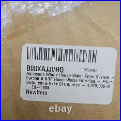 Aquasana Rhino Pro Whole House Water Filter System Installation Kit EQ-1000-075