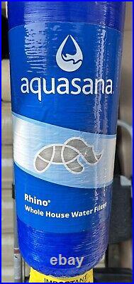 Aquasana Rhino Whole House Water Filter Model Eq-600 Niob