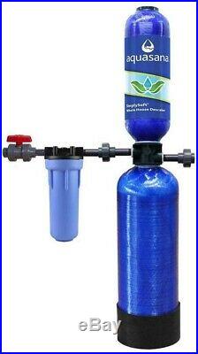 Aquasana Water Softener 600K Gal. Whole House Salt-Free Pre-Filter Install Kit
