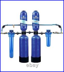 Aquasana Whole House WELL WATER Filter System + Conditioner + Pro Install