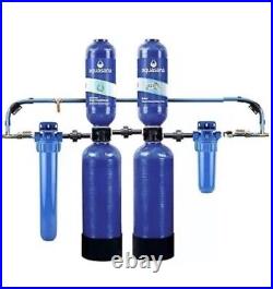 Aquasana Whole House WELL WATER Filter System + Conditioner + Pro Install