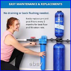 Aquasana Whole House WELL WATER Filter System + Conditioner + Pro Install