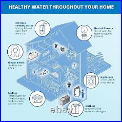 Aquasana Whole House WELL WATER Filter System + Conditioner + Pro Install