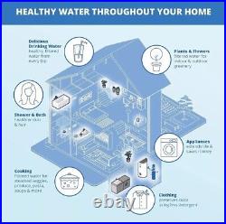 Aquasana Whole House WELL WATER Filter System + Conditioner + Pro Install