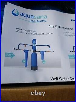 Aquasana Whole House Water Filter Pro Install Kit AS-IS (look at pics)