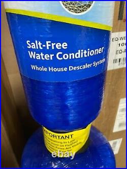 Aquasana Whole House Water Filter Softener System 5yr 500,000 Salt-Free Descaler