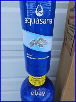 Aquasana Whole House Water Filter System Carbon & KDF Home Water Filtration