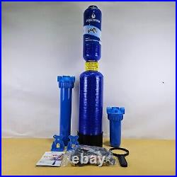 Aquasana Whole House Water Filter System Carbon & KDF Home Water Filtration