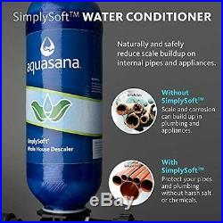 Aquasana Whole House Water Filter System with Salt-Free Conditioner- Filters Sedim