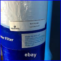 Aquasana Whole House Well Water Filter System Replacement EQ-WELL-UV 500k Gallon
