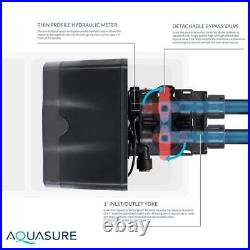 Aquasure All-In-One Whole House Water Softener 32,000 Grain with Triple Pre-Filter
