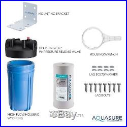 Aquasure Sediment/GAC High Capacity Dual Purpose Whole House Water Filter 10