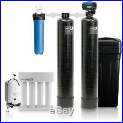 Aquasure Water Softener, Whole House Water Filtration, RO system, 32,000 Grains