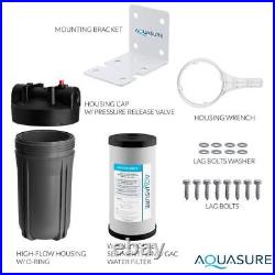 Aquasure Whole House Water Filter System Multi-Purpose Treatment System+Siliphos