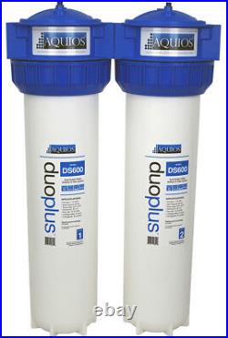 Aquios DuoPlus DS600 Salt Free Water Softener & Filter System