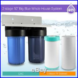 BB 10x 4.5 2 Stage Whole House Water Filtrer System for Municipal & Well Water