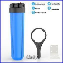 Big Blue 3 Stage Whole House System Water Filter 20 Sediment and Carbon NSF