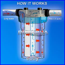 Big Blue Sediment Replacement Water Filters 20 PCS 1 Micron 10x 4.5 Cartridges