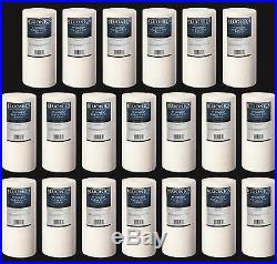 Big Blue Sediment Replacement Water Filters 4.5 x 10 (5 Micron) 20 Cartridges