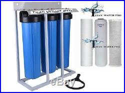Big Blue Water Filter Fully Assembled High Flow Home or Light Commercial