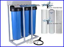 Big Blue Water Filter Fully Assembled High Flow Home or Light Commercial