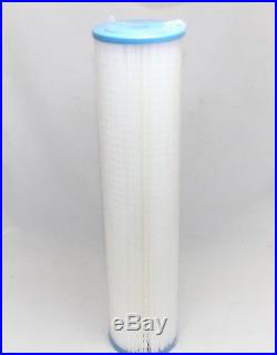 Big Blue Whole House 20 x 4.5 Water Filter 2 Stage Carbon Sediment Wrench NSF