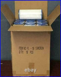 Bluonics Pleated Sediment Water Filters 18 Washable 4.5 x 10 Cardridge, 5 Micron