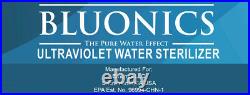 Bluonics Whole House & Well Water System 55w Uv Ultraviolet 2.5x20