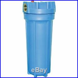 Box of 9 qty Whole House Filter Big Blue Filter Housing with Brackets & wrench