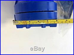 Box of 9 qty Whole House Filter Big Blue Filter Housing with Brackets & wrench