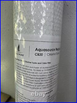 CB20 Replacement Water Filter for MultiPure Water Systems Aquasource Whole House