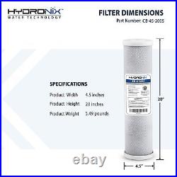 CB-45-2005/3 Universal 4.5 x 20 Whole House Water Filter Replacement Cartri
