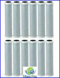 Carbon Block Water Filters 20 x 2.5 Whole House RO DI 12 pcs Value Pack