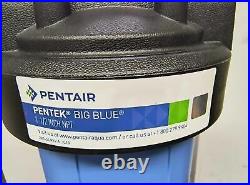 Case of (4) Pentek 150235 Big Blue 20 x 4.5 Whole House Filter Housing 1.5 IN/