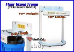 Desert Stream 2 Stage RV Water Filter System Slim Portable 3/4 Garden Hose