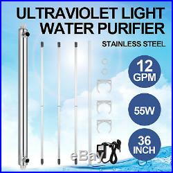 Details about UV Water Purifier Whole House Ultraviolet Light Sterilizer 12 GP