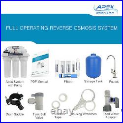 EXPRT MR-7050 7 Stage 50 GPD UV Alkaline pH+ Reverse Osmosis Water Filter System