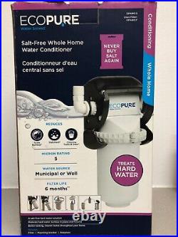 EcoPure 4925541D Whole House Salt-Free Water Filtration System For Ecopure