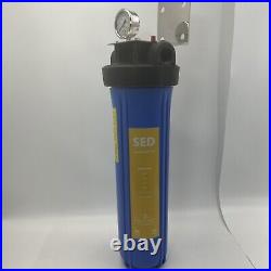 Express Water Sediment Whole House Water Filter Filtration System with Gauge