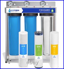 Express Water Standard 3 Stage Whole House Water Filtration System