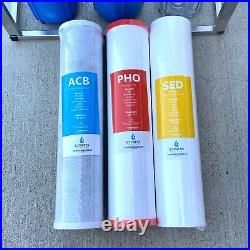 Express Water Whole House Anti Scale Sediment Filter Set 3 Stage Filtration