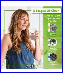 Express Water Whole House Water Filter 3 Stage Filtration System