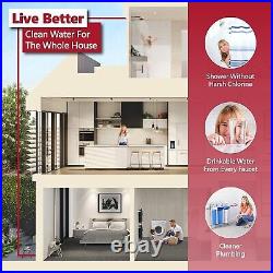 Express Water Whole House Water Filter 3 Stage Home Water Filtration System