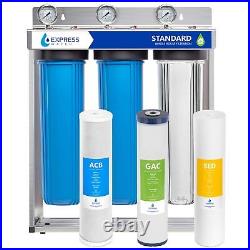 Express Water Whole House Water Filter System 3-Stage Water Filtration System