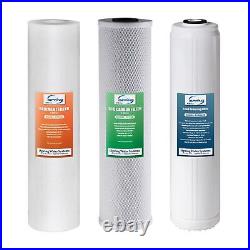 F3WGB32BPB 4.5 x 20 3-Stage Whole House Water Filter Replacement Pack with