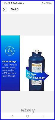 Filtrete Large Capacity Whole House Quick-Change Replacement Water Filter
