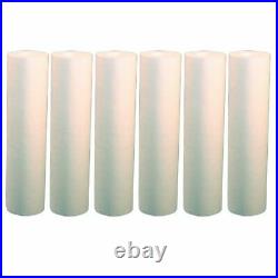 Fits Pentek DGD-7525-20 25 M Whole House 20 Inch Sediment Water Filter 6 Pack