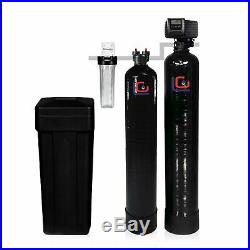 Fleck 5800 Water Softener + Whole House Water Filtration System Combo Kit